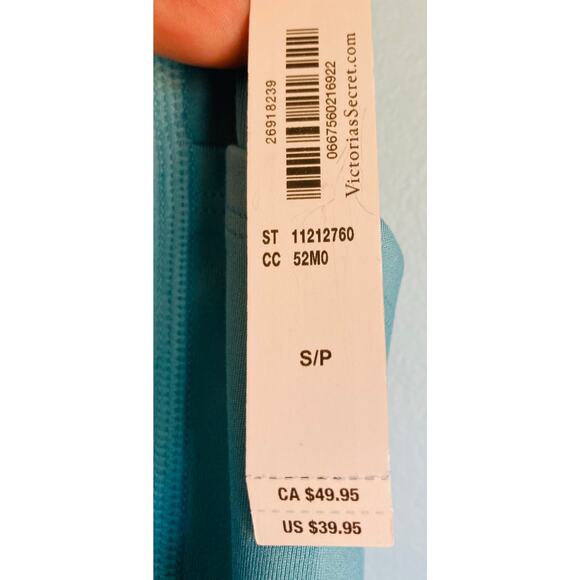 Victoria's Secret Essential Leggings High Rise Small or Medium Blue NWT - Picture 3 of 12